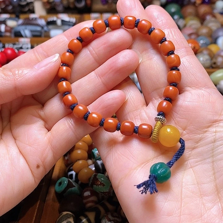 玛瑙/玉髓手串未镶嵌晨