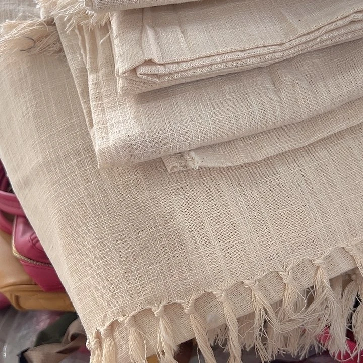 棉棉亚麻盖毯竹节工艺150/200