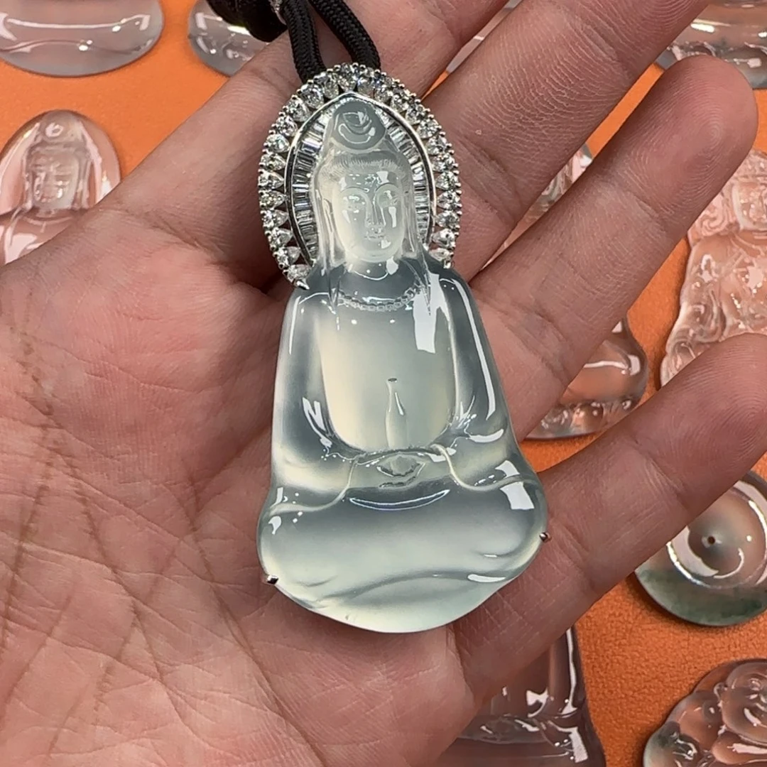 定制翡翠未镶嵌天然