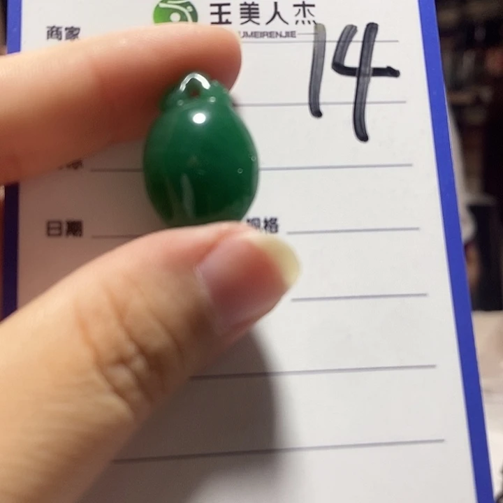 颈饰未镶嵌密玉（石英质玉）