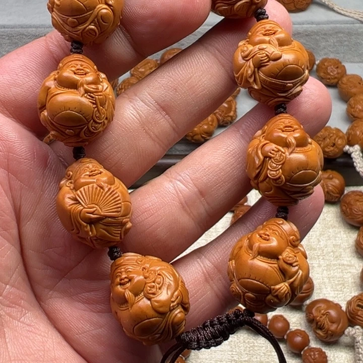 橄榄核手串橄榄核雕工艺制作方法