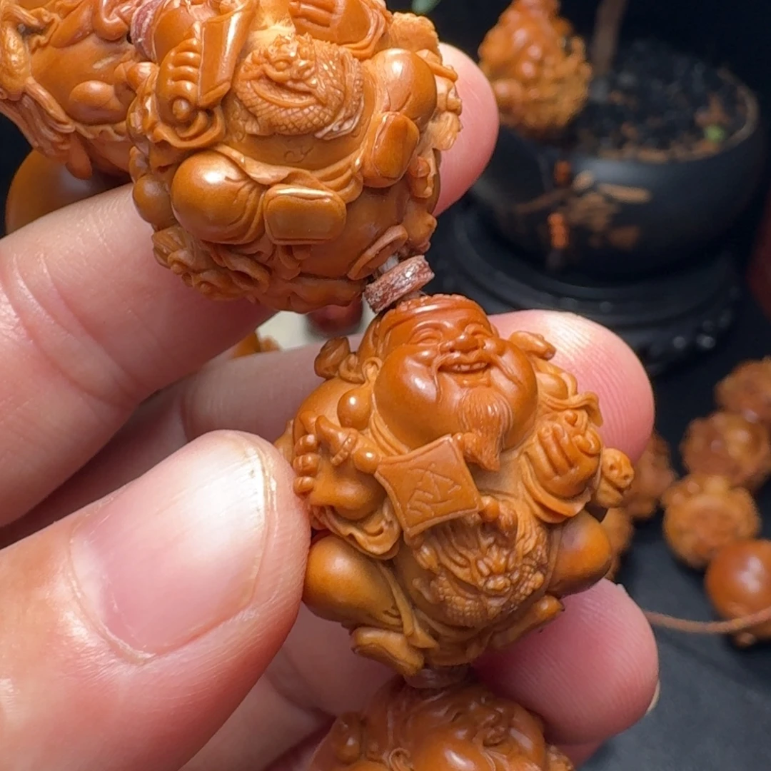 胜***橄榄核手串/手链财神