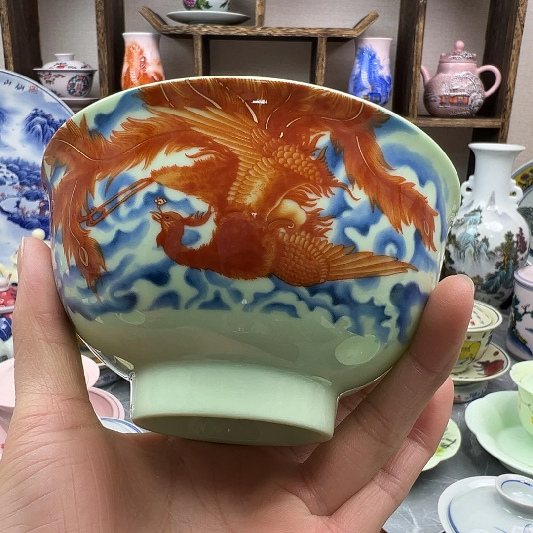 陶杯子景德镇陶瓷567老厂瓷26