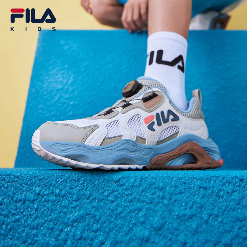 【斐乐儿童】溶洞2025夏季新款时尚防滑透气大童户外鞋K55B422502