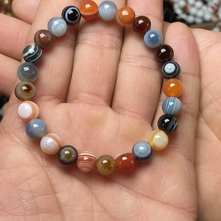 玛瑙/玉髓手链未镶嵌