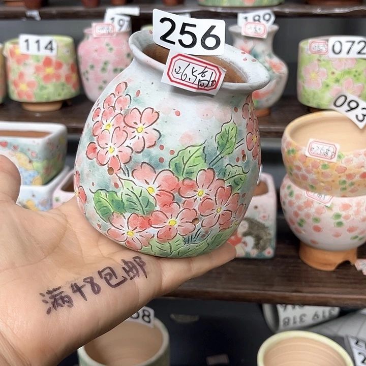手工制作多肉花盆