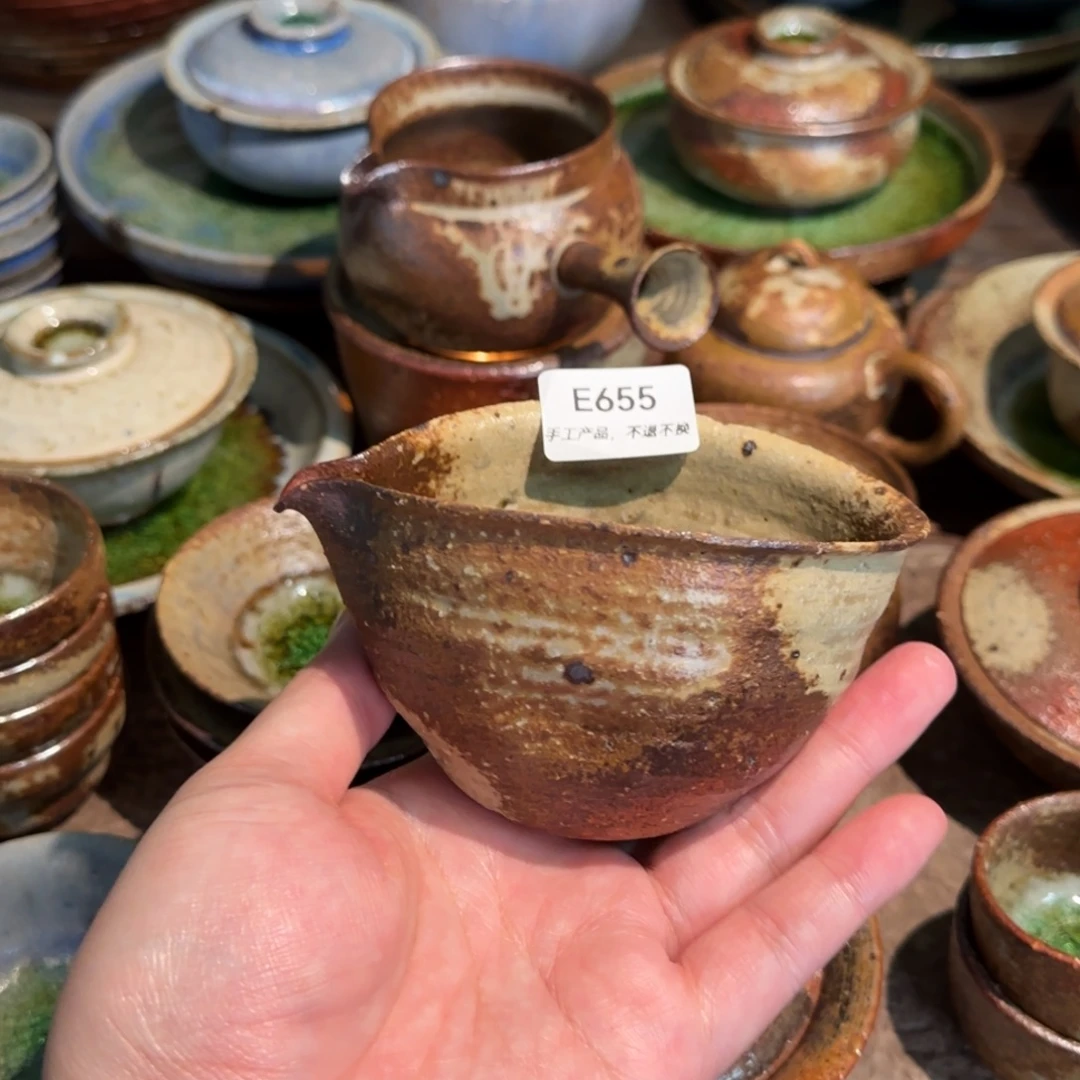 E655破碎感泥料非柴烧跑单禁拍