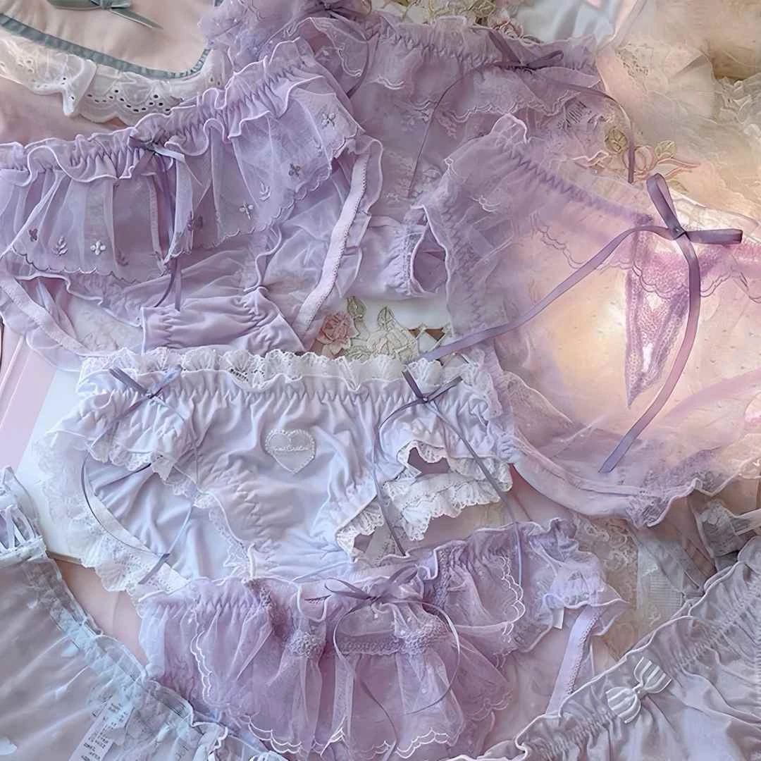 [121-130]奶气仙仙の日系少女可爱蕾丝性感纯欲风内裤合集