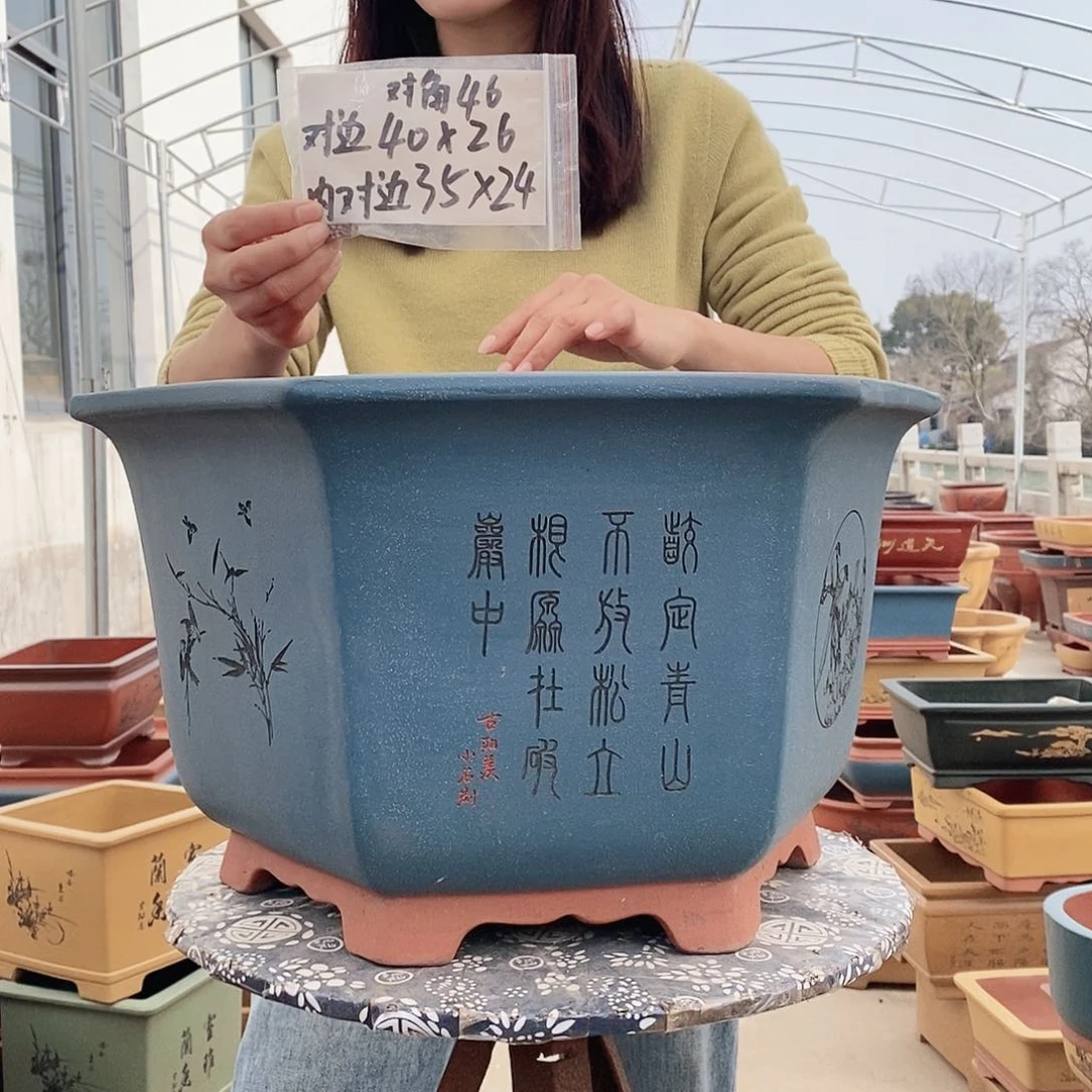 紫砂花盆紫砂花盆