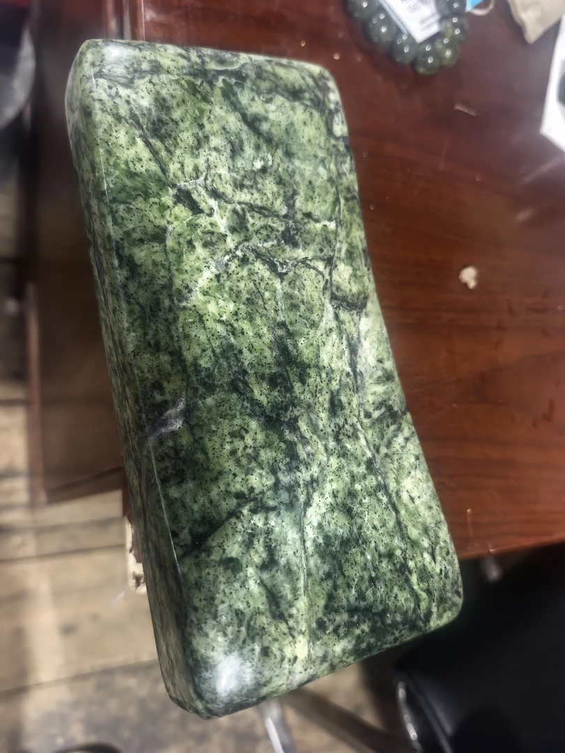 西藏天然藏玉玉石枕手工助眠护颈枕