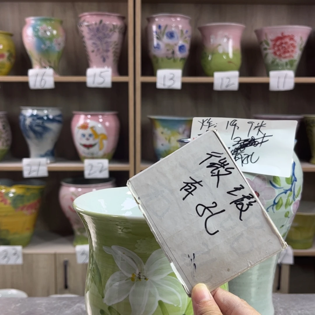 景德镇陶瓷花盆花盆
