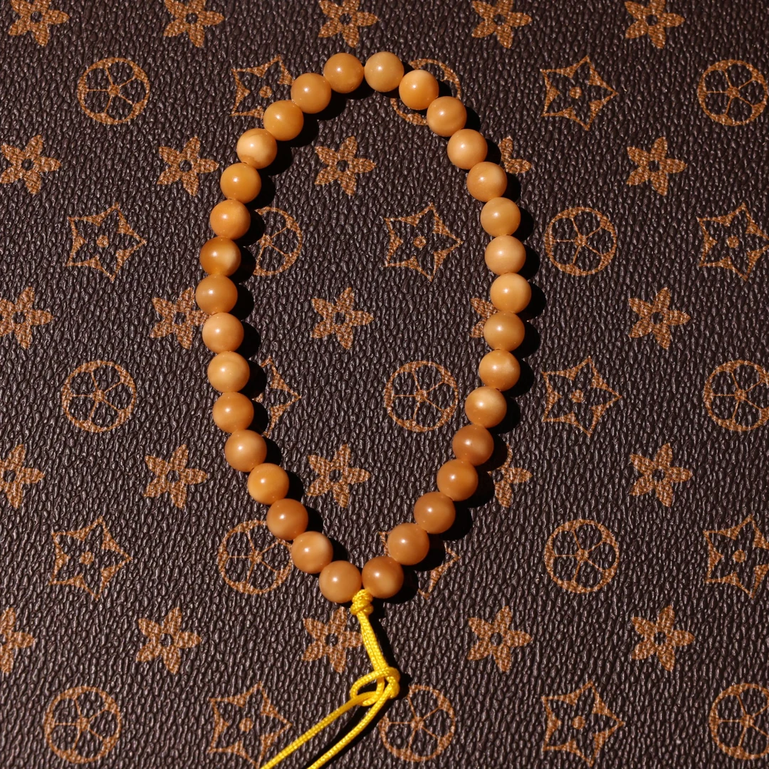 【天选文玩】龙脊菩提圆珠手持7mm左右 0208