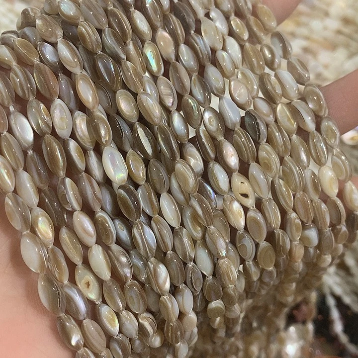 2条天然企鹅贝米珠