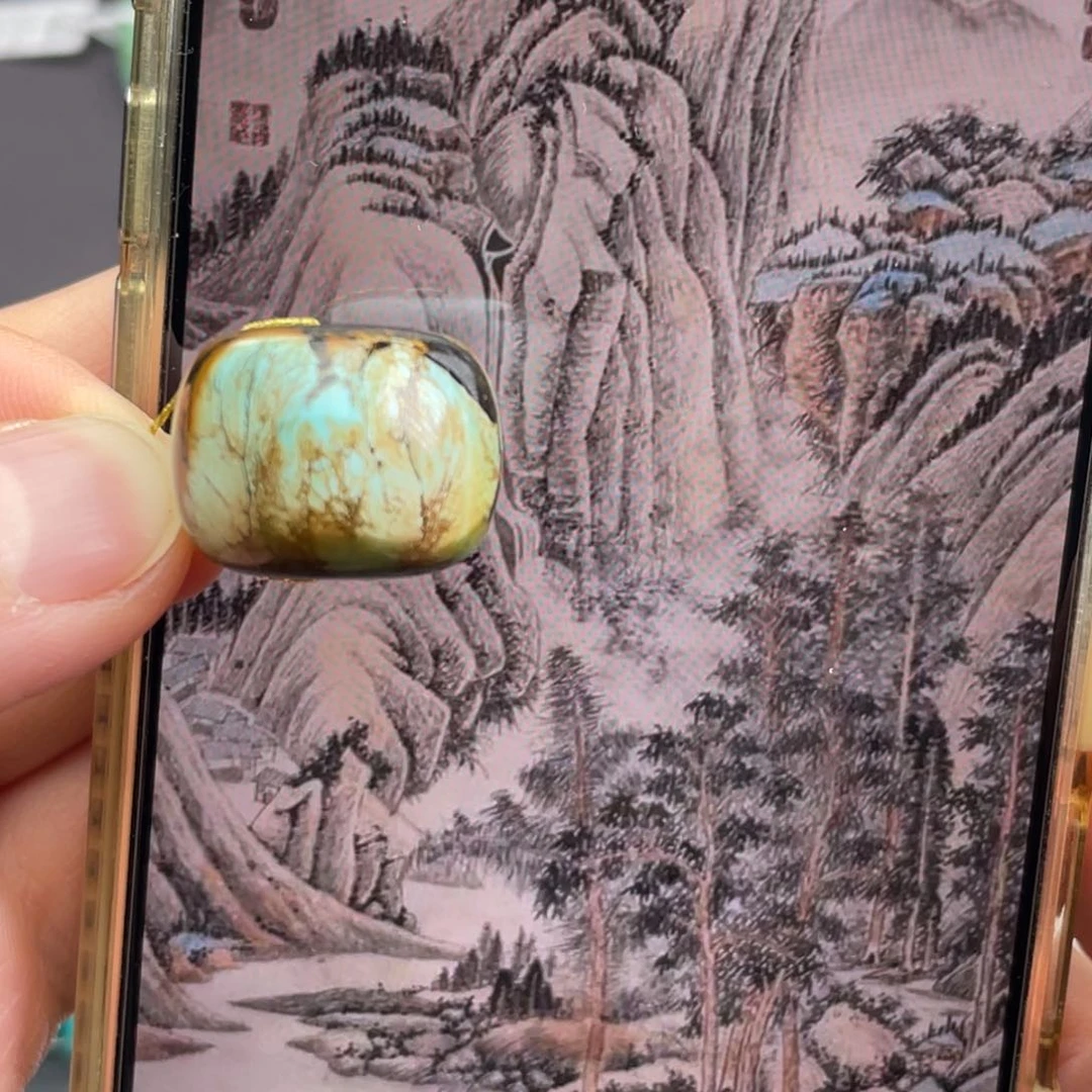 未镶嵌绿松石珠宝奇石