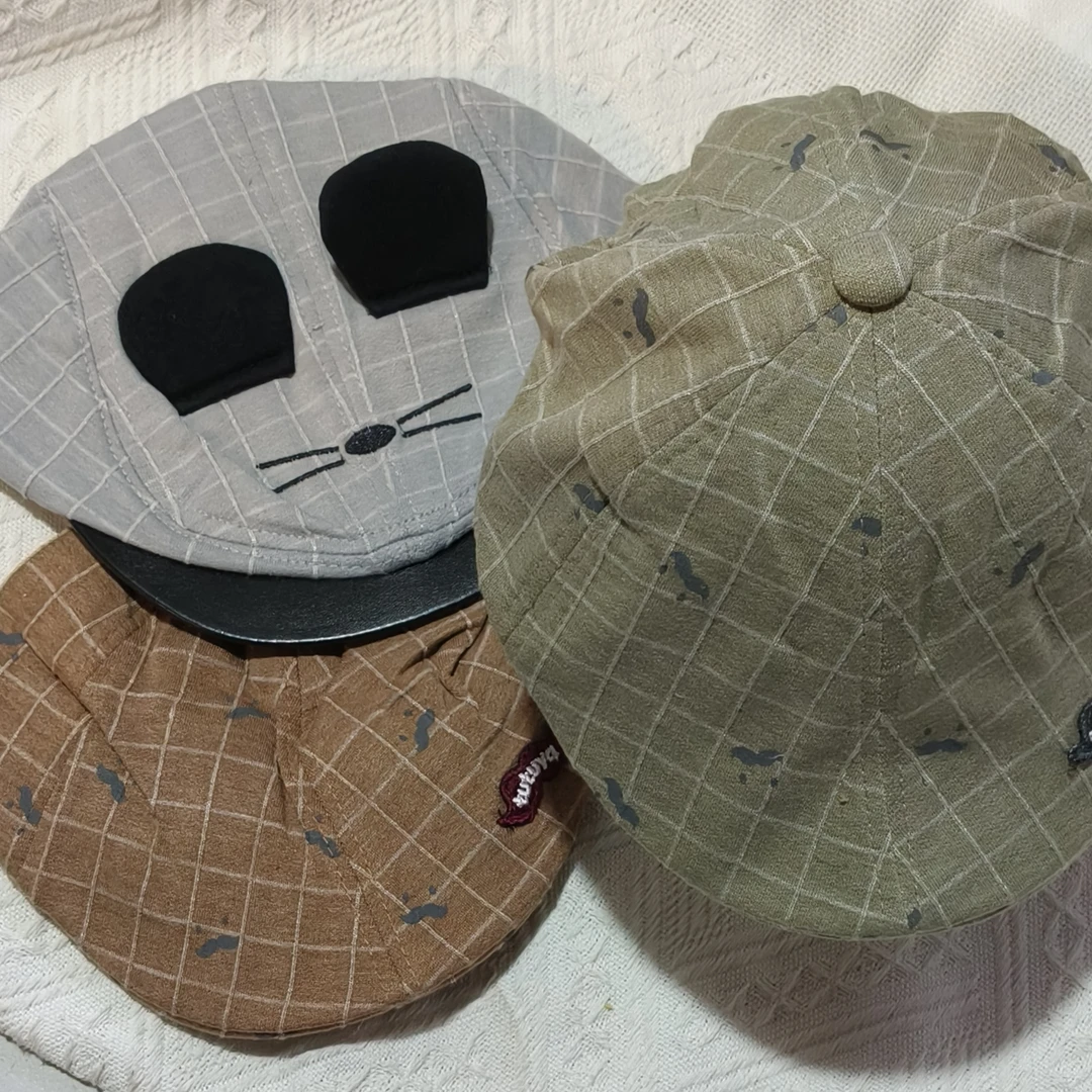 菲恬家口水巾（图-贝雷帽）