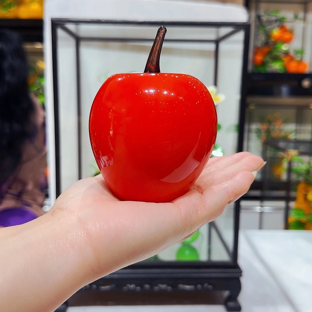 手工艺品琉璃蛇果