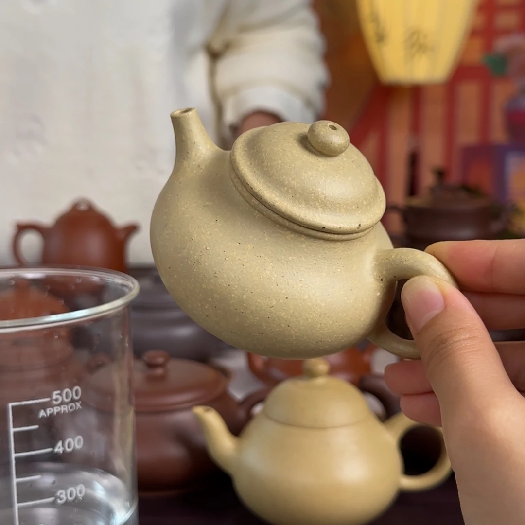 锡***紫砂茶壶微瑕全手