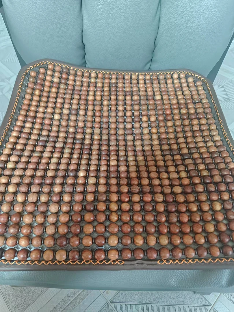 缅甸花梨木实木珠汽车坐垫单片透气耐磨四季通用夏季凉垫