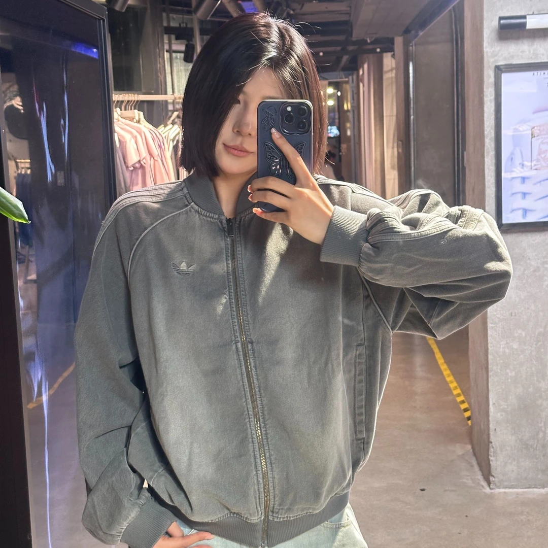 ADICOLOR SST DENIM WASH JACKET经典宽松牛仔布夹克外套JW5915