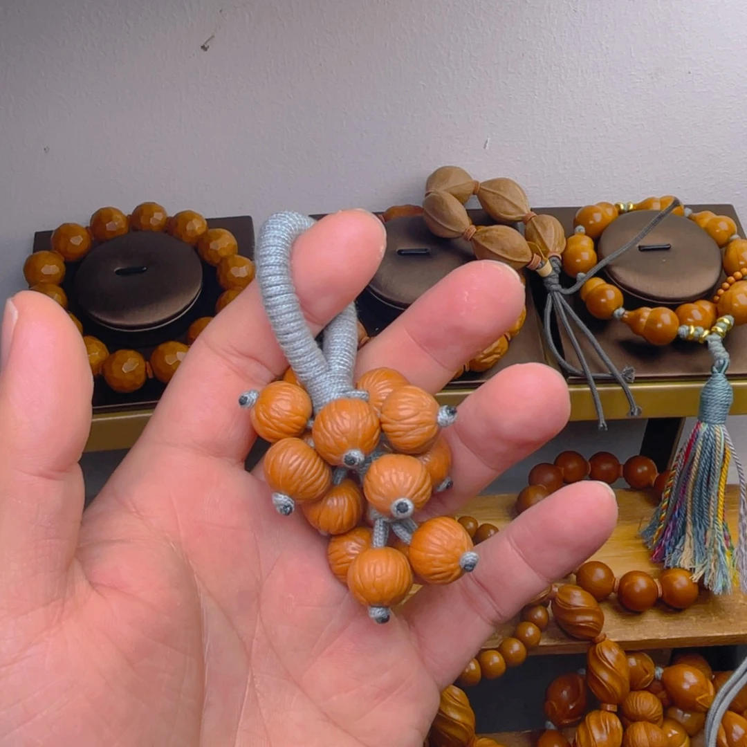 橄榄核手串/手链15猴头葡萄串