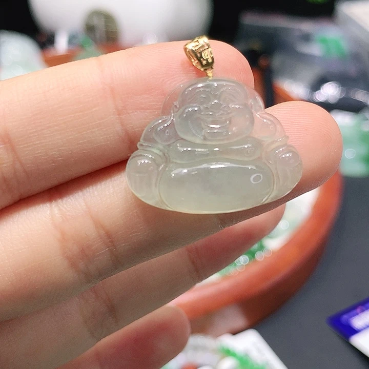 翡翠未镶嵌颈饰缅甸天然翡翠
