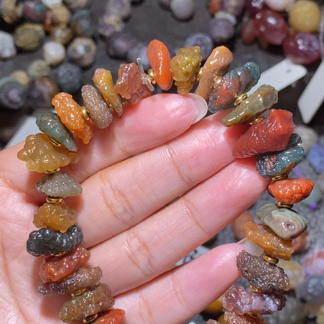 玛瑙/玉髓未镶嵌珠宝半成品