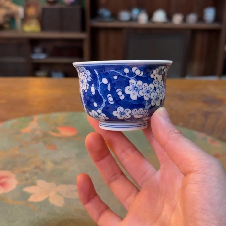 柴烧纯手工手绘陶瓷