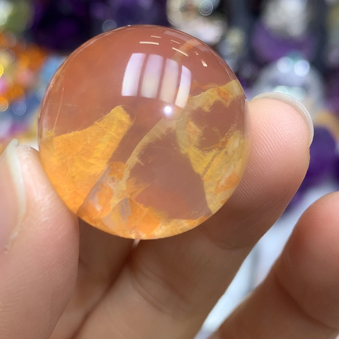 未镶嵌水晶珠宝半成品精品毕业级胶花摆件25.1mm