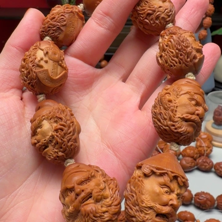 橄榄核手串/手链三疯款钟馗