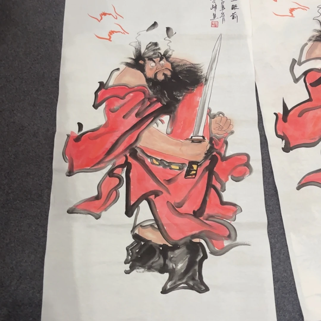 静***缘国画ZH精品国画单幅任发