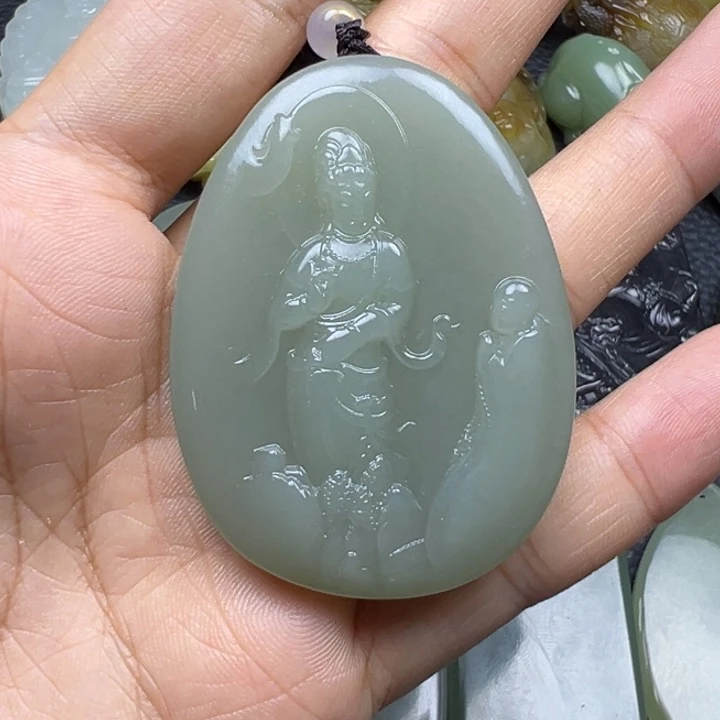 和田玉未镶嵌珠宝奇石望**龙