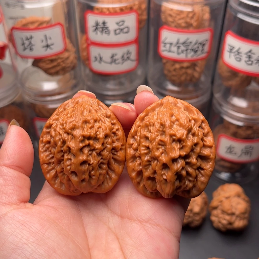 文玩核桃把件41精品金公子