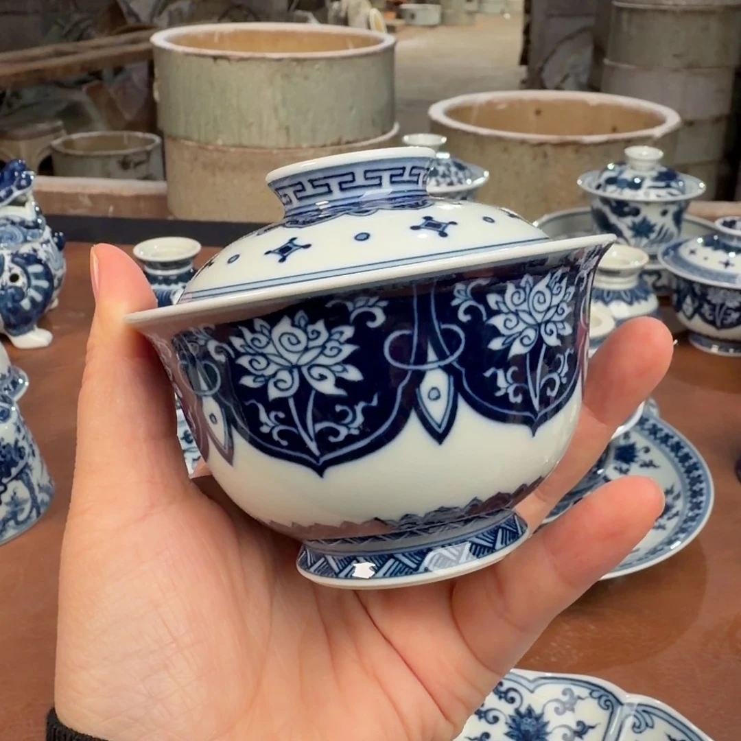 杯景德镇陶瓷手工手绘