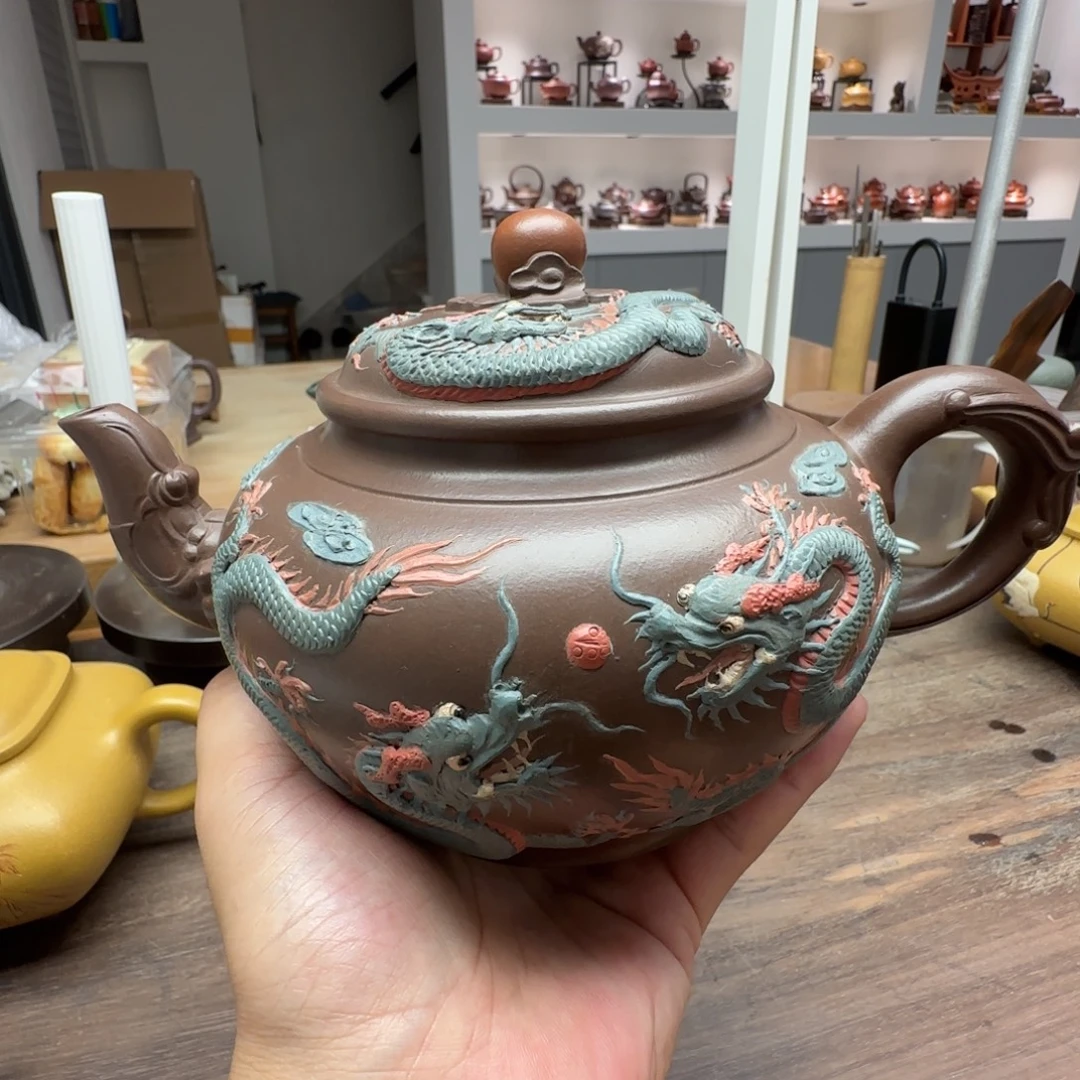 蓝***原紫砂茶杯宜兴紫砂壶