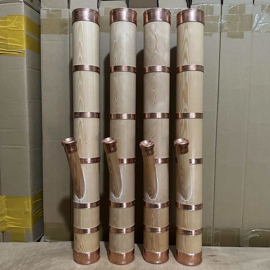 云南柏木加长大号烟筒68㎝口径7.5㎝