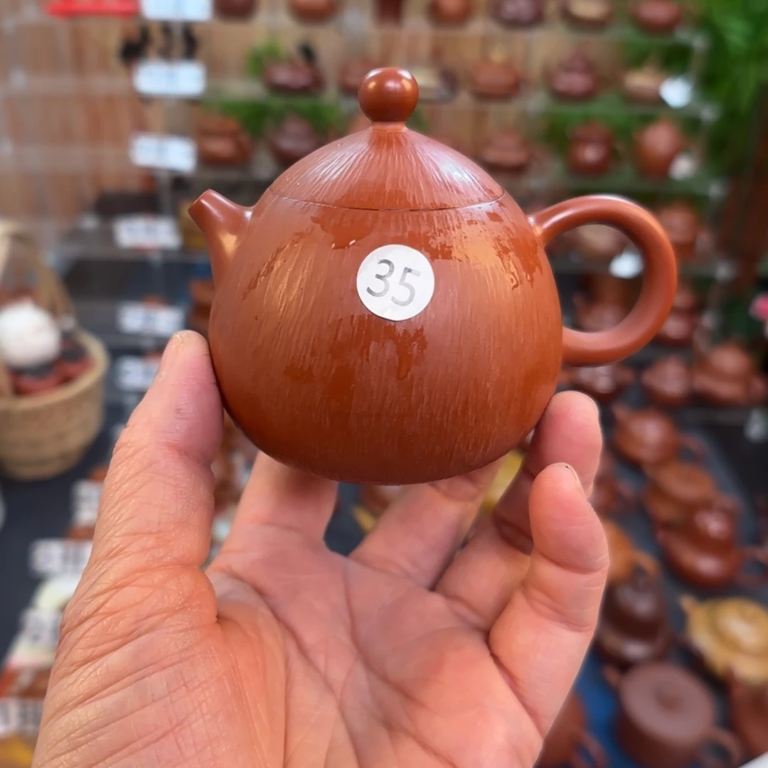 朱泥茶壶鲜*朱泥茶壶微瑕120C