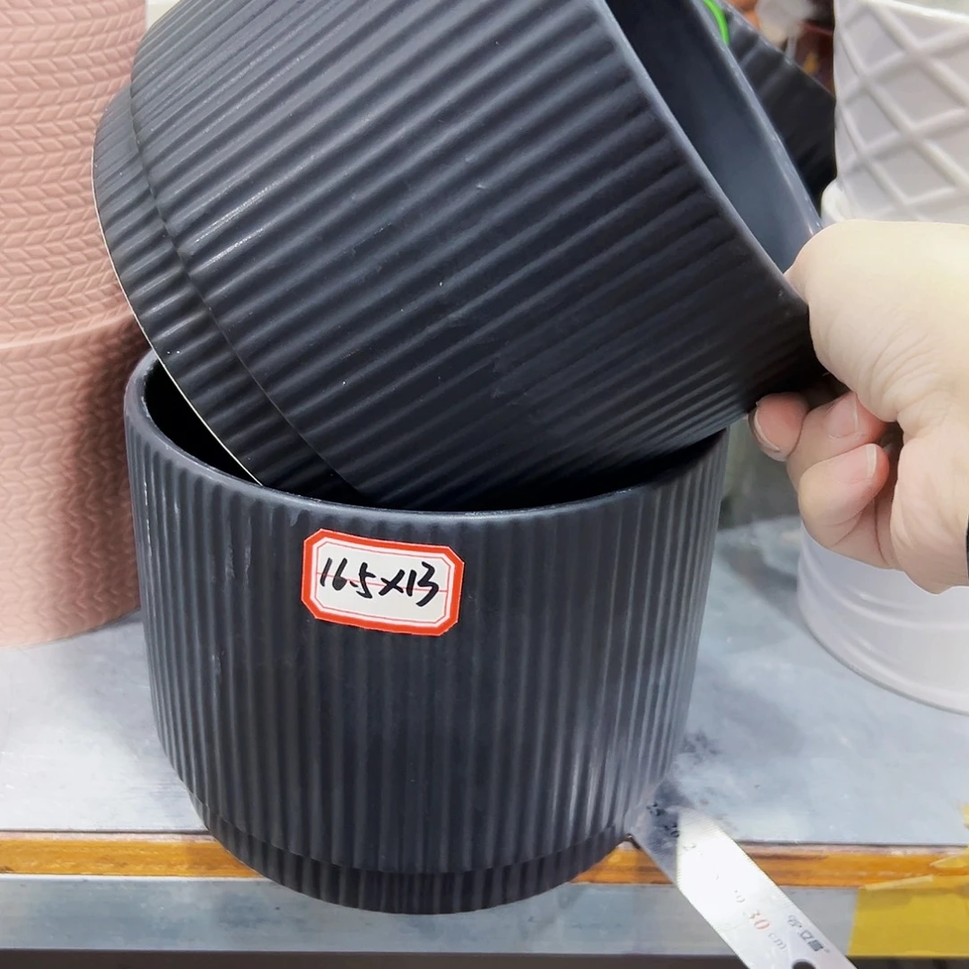 外贸尾单陶瓷花盆凑单10米包邮