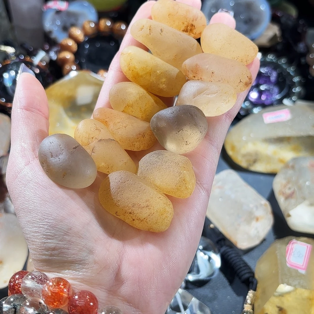 未镶嵌水晶手链原石