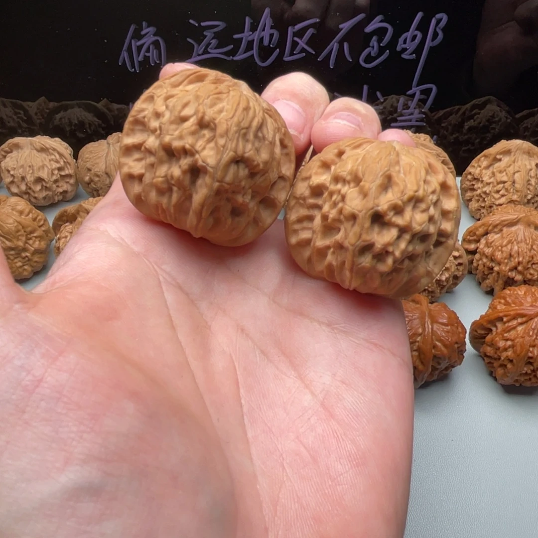 把件核桃40全品原装无药磨盘