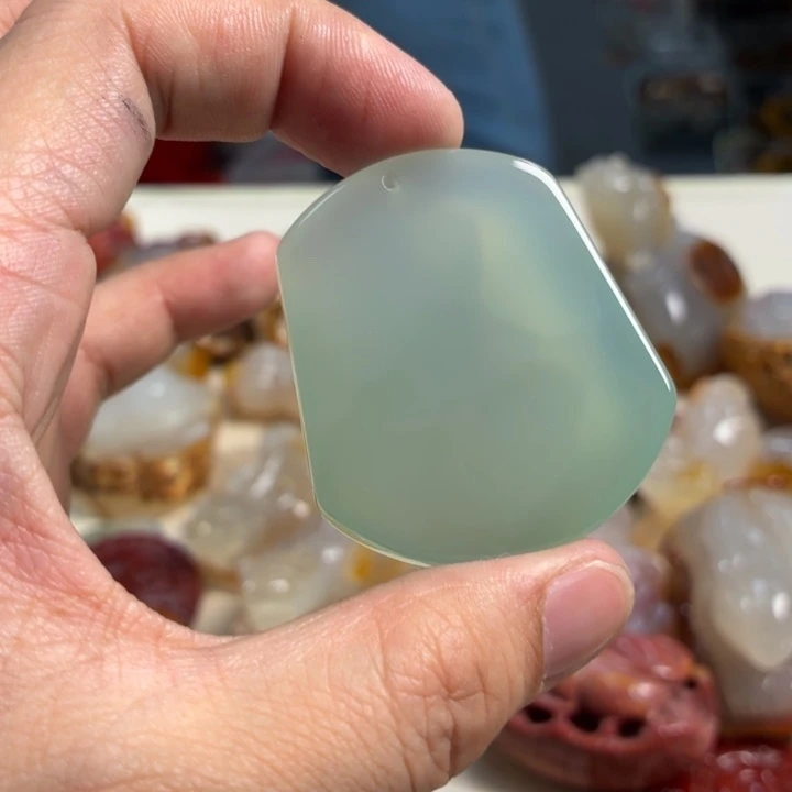 玛瑙/玉髓未镶嵌吊坠(不含链)