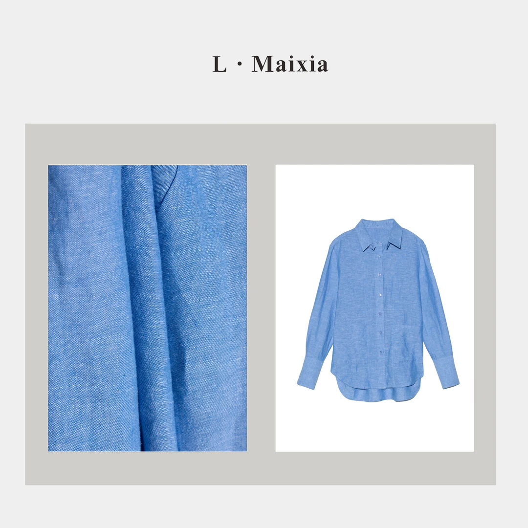 L.MAIXIA/露·玛莉先2025女士上衣ZX-25642