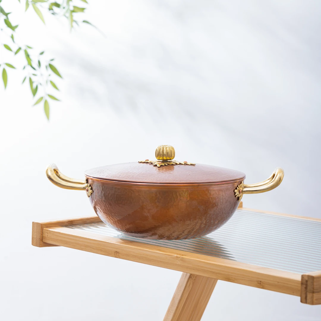 茶周边 文创系列 铜器 铜锅浅底 WCXBT0323