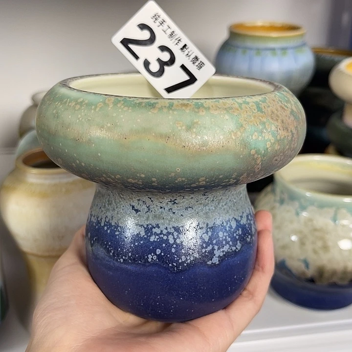 景德镇陶瓷盆 满30包邮 口9