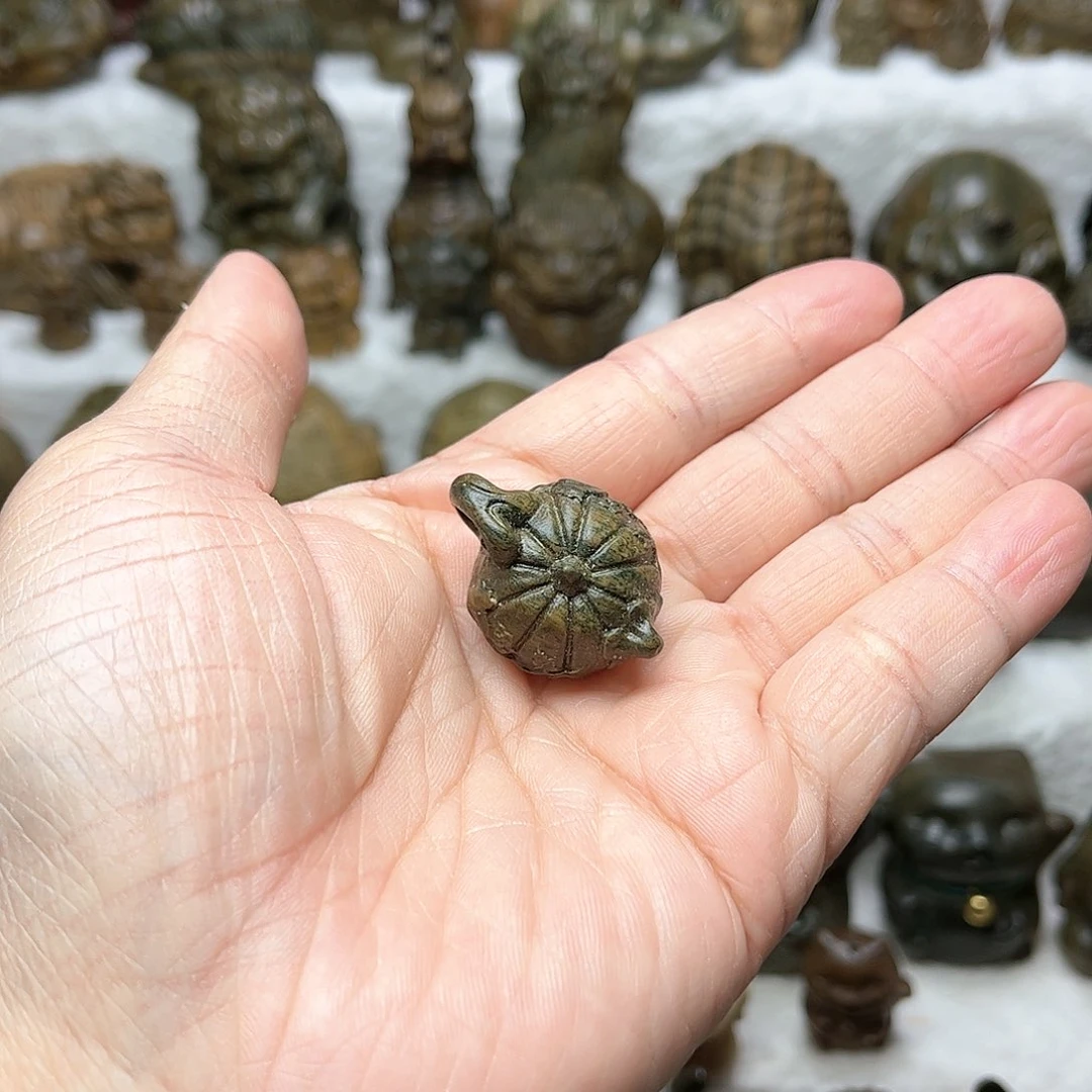 维腊木（绿檀）?***杏小把把壶