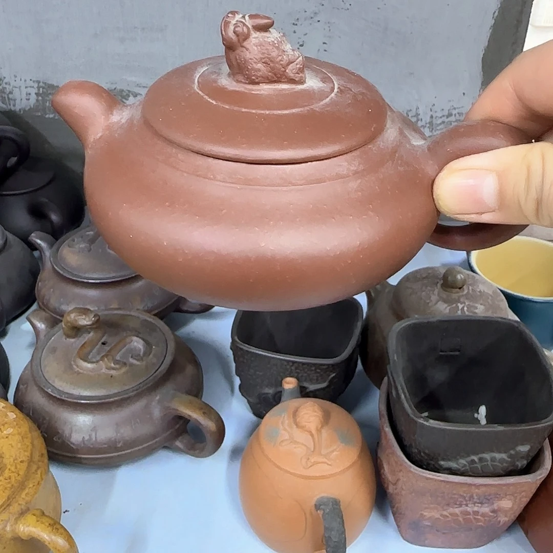 紫砂茶壶宜兴紫砂壶瑕疵处理