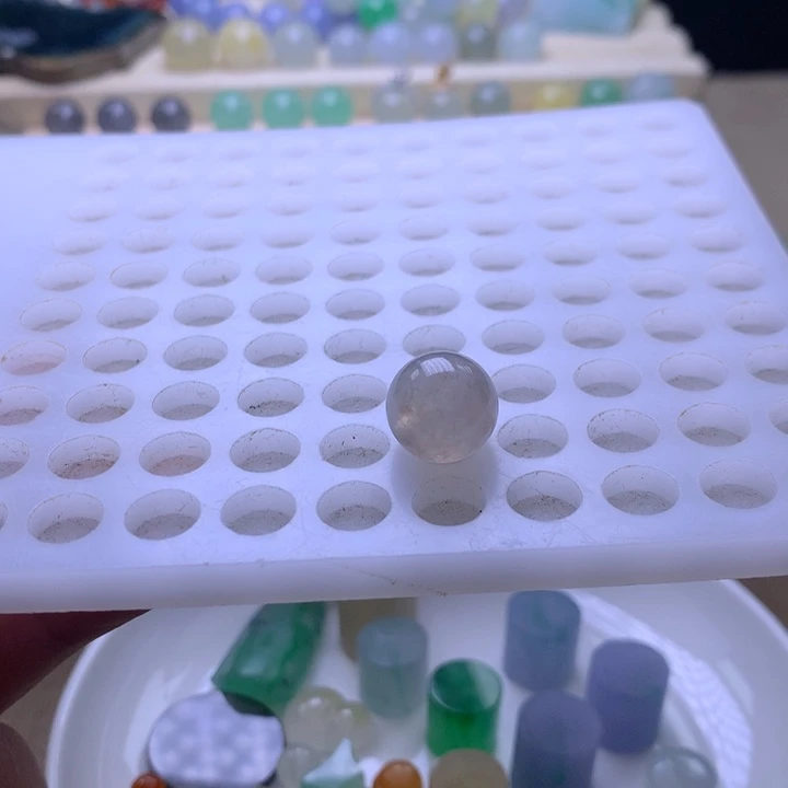 未镶嵌手链翡翠12.3翡翠圆珠