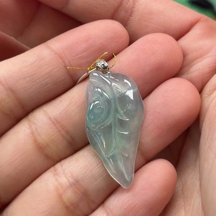 翡翠未镶嵌颈饰天然翡翠a货