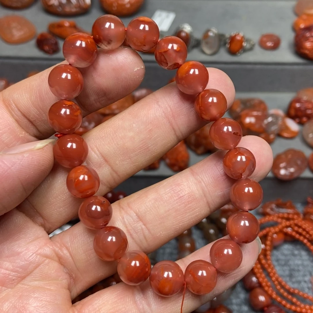 【闪购商品】南红玛瑙手串未镶嵌10mm