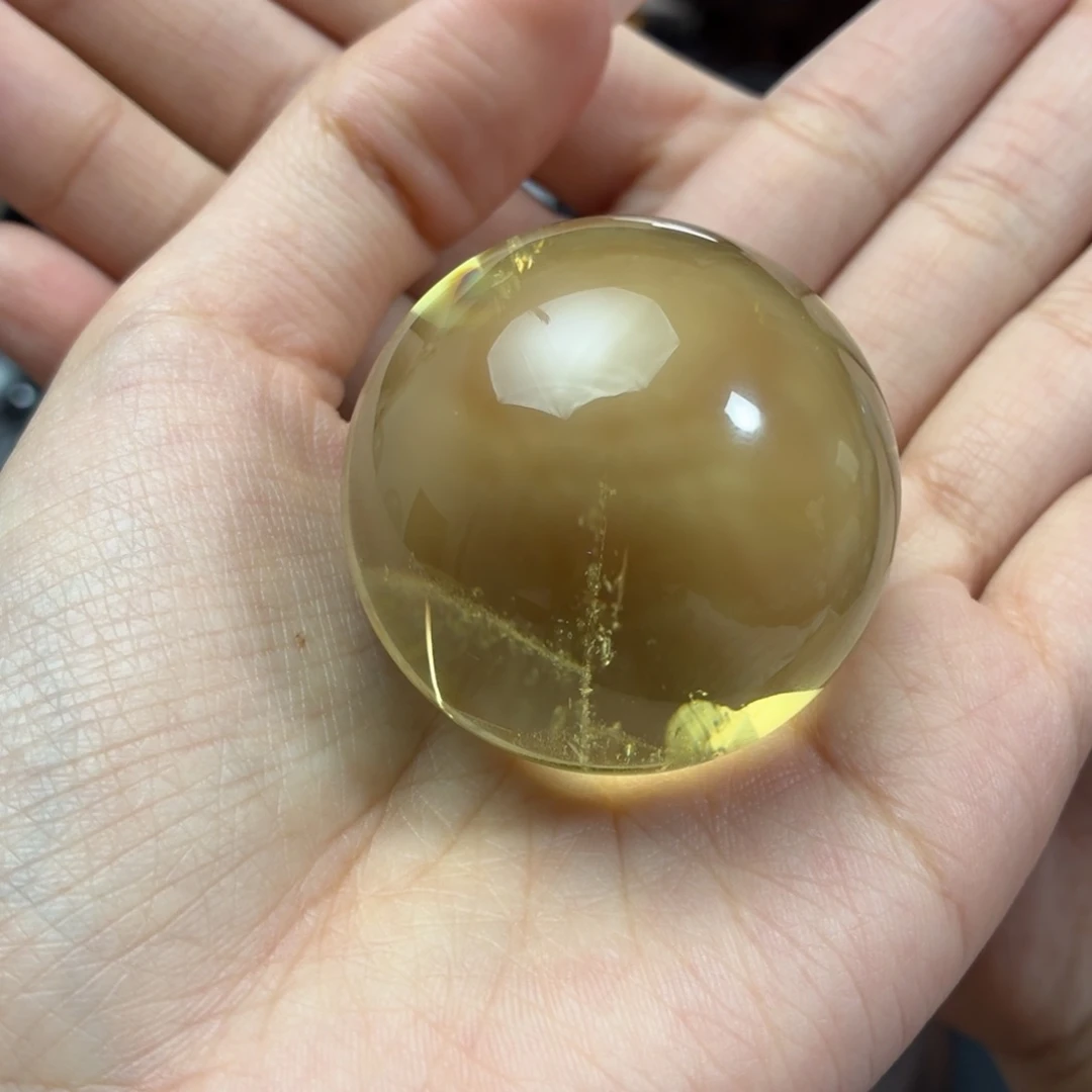 水晶珠宝半成品未镶嵌41.5mm