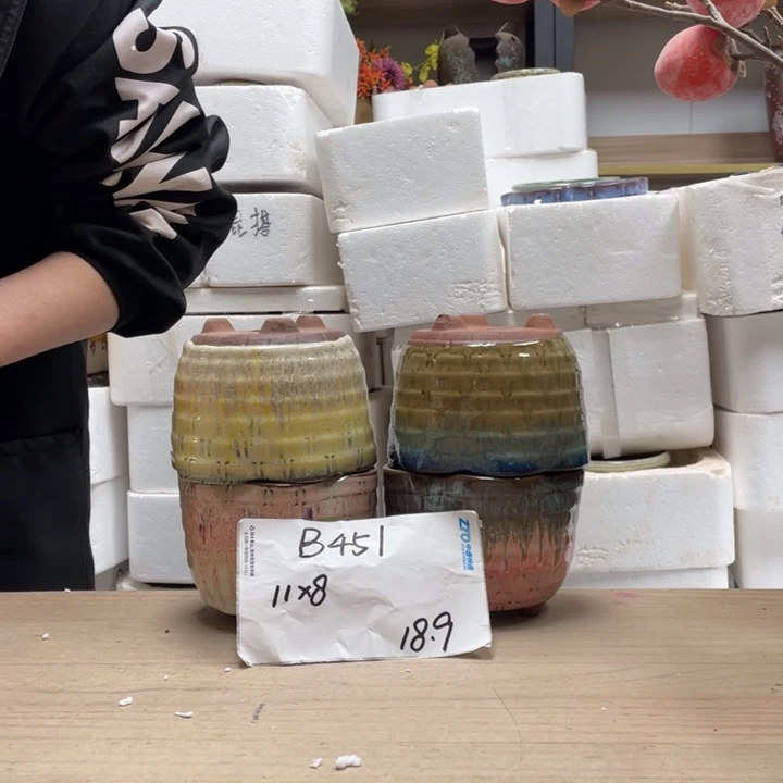 粗陶多肉花盆微瑕451